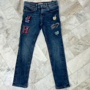 Tommy Hilfiger girls jeans, size 8, worn once.